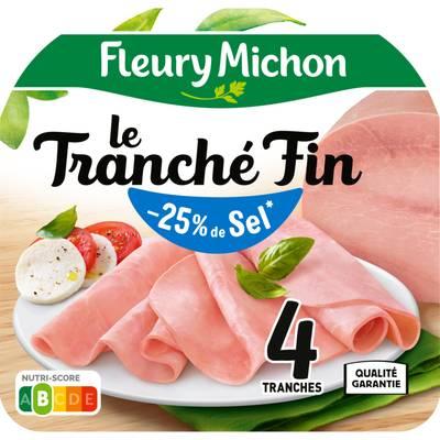 3095754220016 - Fleury Michon - Jambon le Tranché Fin Taux de Sel Réduit