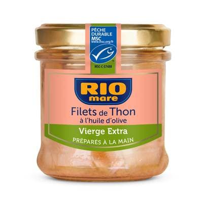Rio Mare Filets de Thon MSC à l'huile d'olive vierge extra, 130g