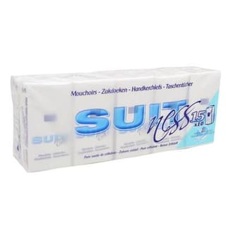 Suit Mouchoirs, 15 étuis