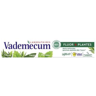 Vademecum Dentifrice Fluor et Plantes, 75ml
