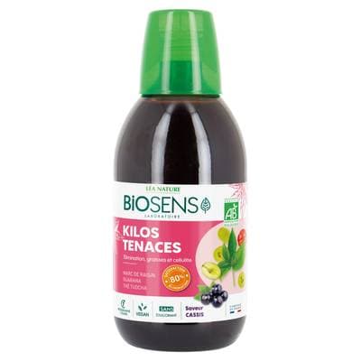 Biosens Cocktail Kilos Tenaces Saveur Cassis Complément alimentaire Bio, 50cl