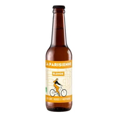 La Parisienne Bière Blonde Pale Ale 5° Bio, 33cl