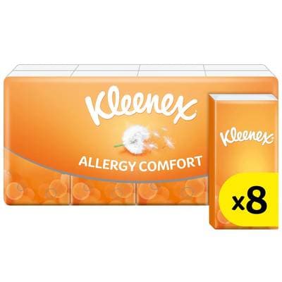 Kleenex Mouchoirs etuis, 8 étuis mouchoir