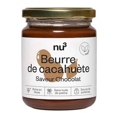 NU3 - Beurre de cacahuète Chocolat Vegan