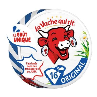 La vache qui rit Fromage fondu original, 16 fromages - 256g