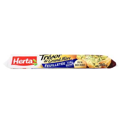 3154230812616 - Herta - Pâte Feuilletée Pur Beurre Trésor de Grand Mère