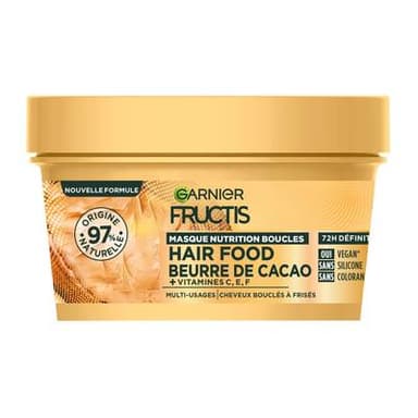 Fructis Masque Nutrition Boucles Hairfood Cacao, 320ml