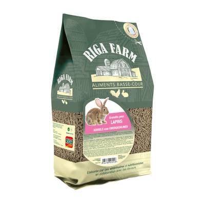 Riga Farm Granulés pour Lapins, 3,8kg