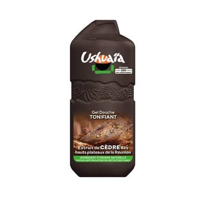 Ushuaïa Gel Douche Tonifiant Cèdre, 490ml