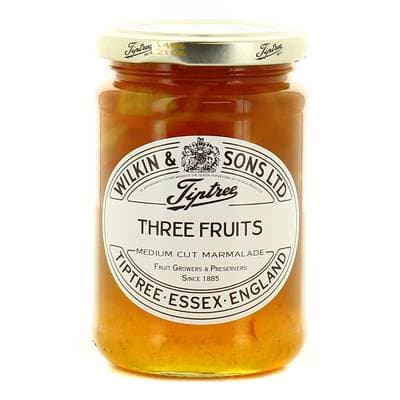 Tiptree Marmelade aux 3 agrumes avec écorce moyenne, 340g