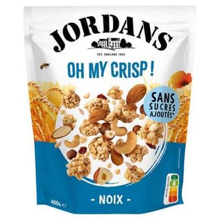 Jordans Céréales Ho My Crisp Noix, 400g