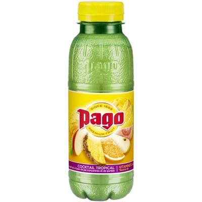 Pago Jus cocktail tropical multivitaminé, 33cl