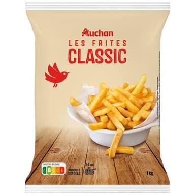Auchan Frites classique, 1kg