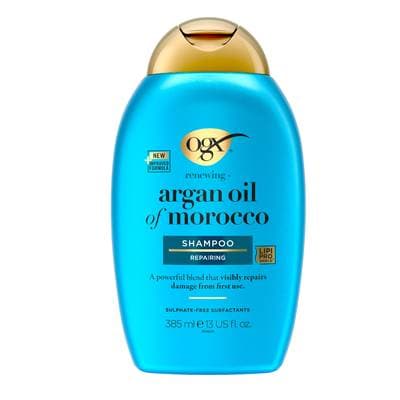 OGX Shampooing réparateur huile d'argan du Maroc sans sulfate, 385ml