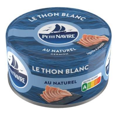 Petit Navire - Thon blanc au naturel