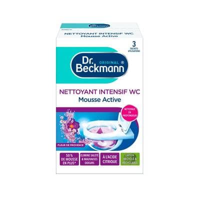 Dr Beckmann Nettoyant intensif wc mousse active fleur de Provence, 300g