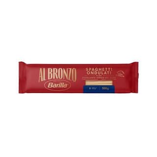 Barilla Al Bronzo Pâtes Spaghetti Ondulati Premium, 500g