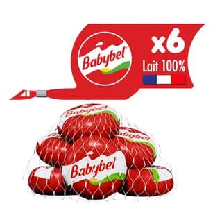 Babybel Minis fromages, 6 portions - 132g