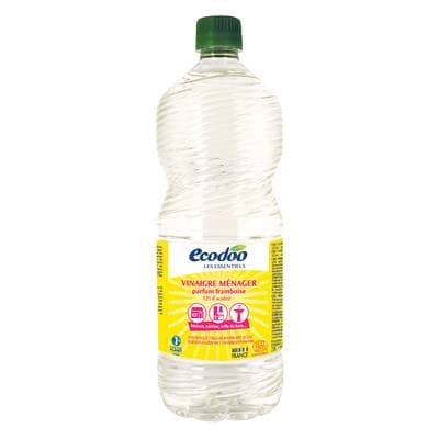 Ecodoo Vinaigre ménager framboise Ecocert 12°, 1L