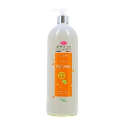 Emma Noel Gel douche aux agrumes CosméBio, 1L