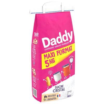 Daddy Sucre Cristal Maxi Format, 5kg