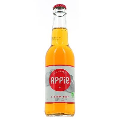 Appie Cidre L'Extra Brut BIO 6,5°, 33cl