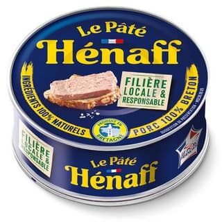 Henaff Pâté de porc au sel de Guérande, 78g