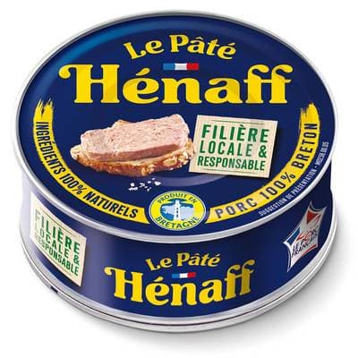Henaff Pâté de porc au sel de Guérande, 78g