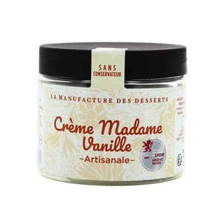 La manufacture des desserts Crème madame Vanille, 90g
