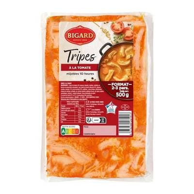 Bigard Tripes à la tomate, 2 Parts - 500g
