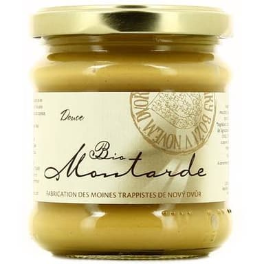 Abbaye De Novy Dvur Moutarde douce bio, 210g