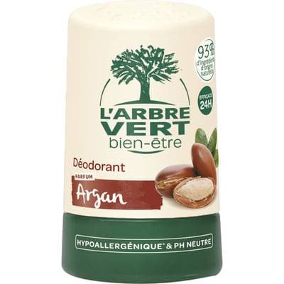 L'Arbre Vert Bien-Etre Déodorant bille à l'argan, 50ml