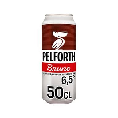 Pelforth Bière brune 6.5°, 50cl