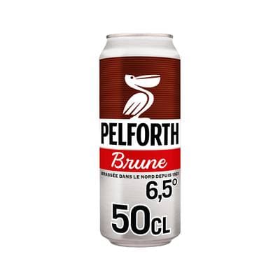 Pelforth Bière brune 6.5°, 50cl