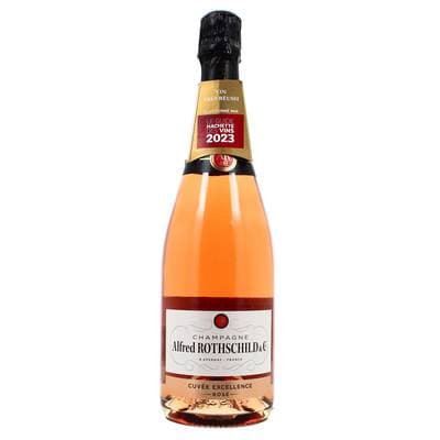 Alfred Rothschild Champagne brut rosé, 75cl