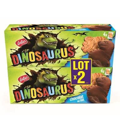 Lotus Dinosaurus Chocolat au Lait, 450g