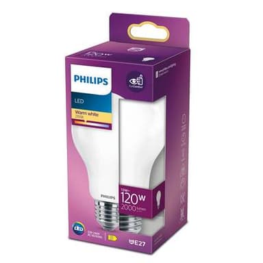 Philips Ampoule E27- 13W LED Classique Dépolie Blanc Chaud, E27  120W