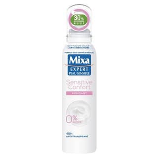 Mixa Déodorant Sensitive Confort Apaisant 48H, 200ml