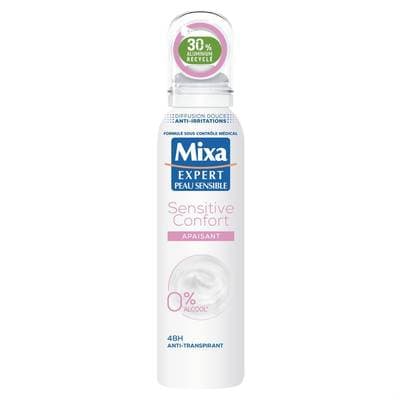 Mixa Déodorant Sensitive Confort Apaisant 48H, 200ml
