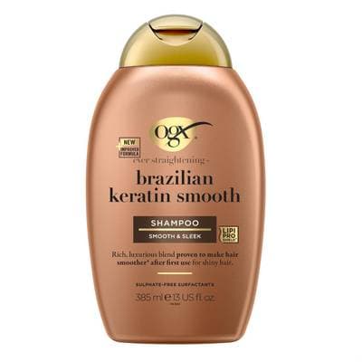 OGX Shampoing Doux Brésilien À La Kératine, 385ml