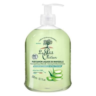 Le petit Olivier Savon liquide pur Marseille Aloé vera, 300ml