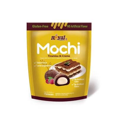Royal Family 12 Mochi Tiramisu et crème, 180g