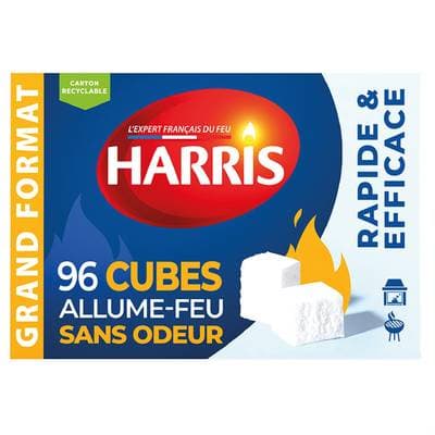 Harris Allume-feu naturel et longue durée, 96 allume-feu