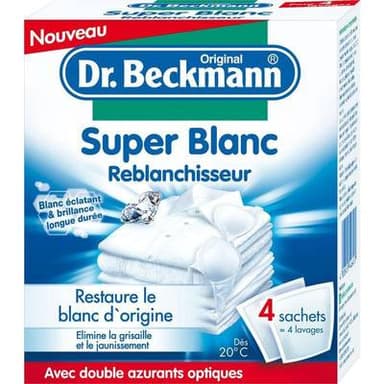 Dr Beckmann Reblanchisseur SUPER BLANC, 4 pièces