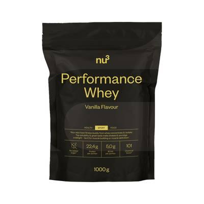 NU3 - Complément alimentaire protéine vanille FIT - Performance Whey