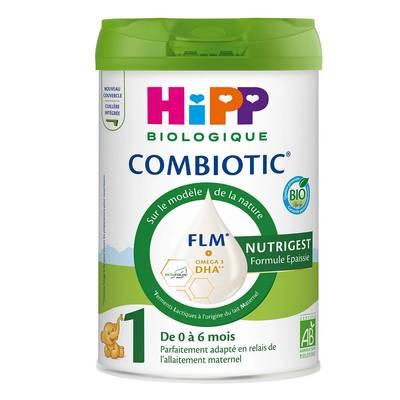  - Hipp - Lait bébé en poudre Combiotic FLM Bio Nutrigest formule épaissie 1er âge, 0-6 mois