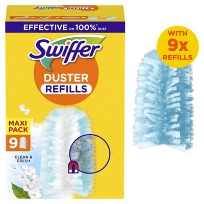 Swiffer Plumeau Propreté Et Fraîcheur recharge, 9 recharges