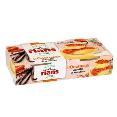 Rians L'Oncteux Vanille Speculoos, 2x90g
