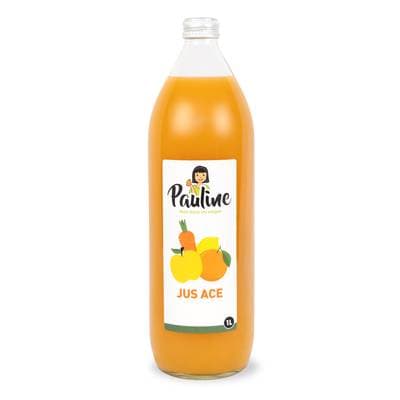 Pauline Jus ACE pomme citron carotte orange, 1L