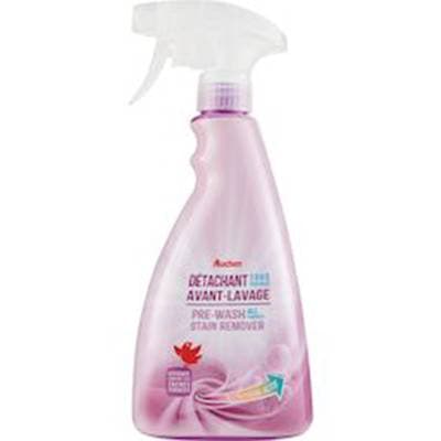 Auchan Spray détachant avant lavage tous textiles, 500ml